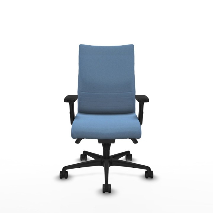 Albacete confidente sincro bali azul cielo brazos 2D base nailon ruedas 65 mm nailon