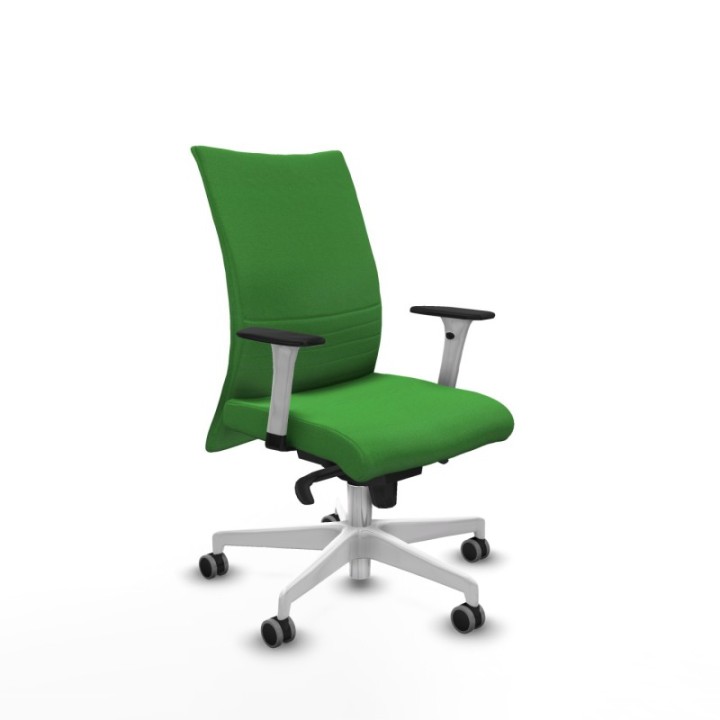 Albacete confidente sincro bali verde brazos 1D blancos base blanca ruedas 65mm engomadas