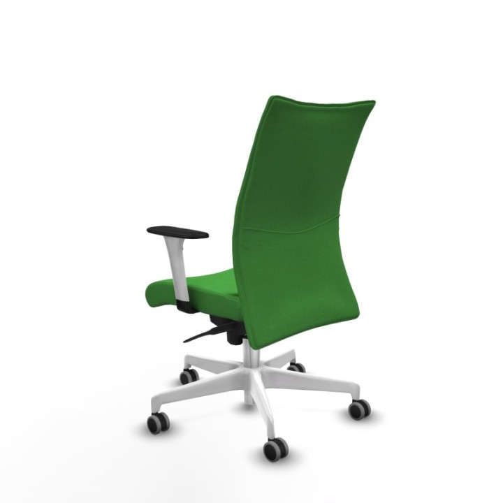 Albacete confidente sincro bali verde brazos 1D blancos base blanca ruedas 65mm engomadas