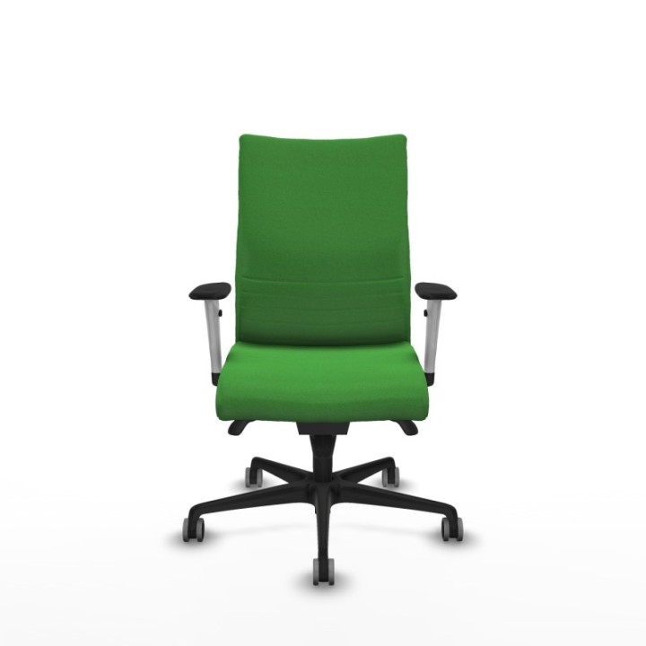 Albacete confidente sincro bali verde brazos 1D blancos base nailon ruedas 65mm engomadas