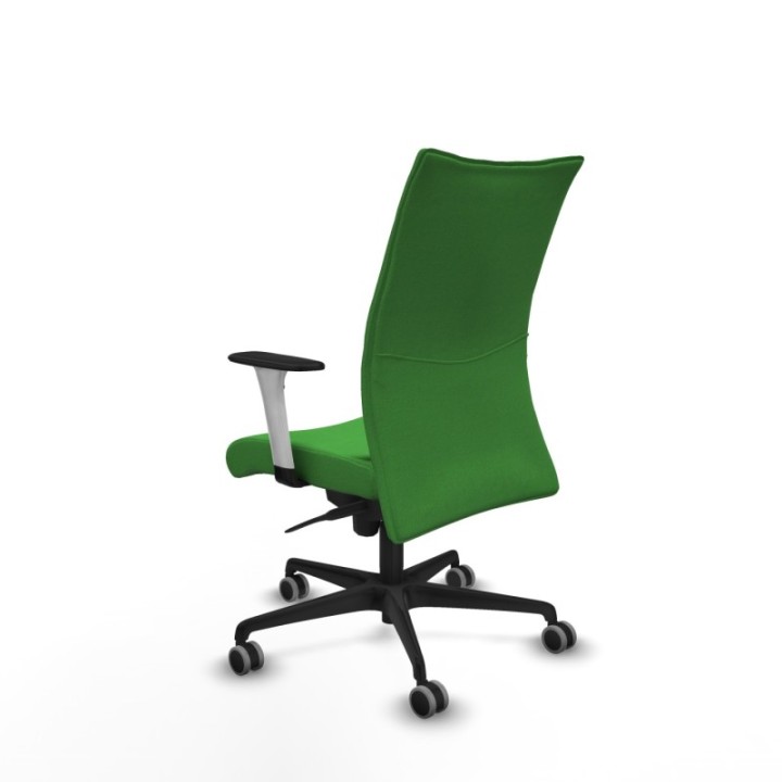 Albacete confidente sincro bali verde brazos 1D blancos base nailon ruedas 65mm engomadas