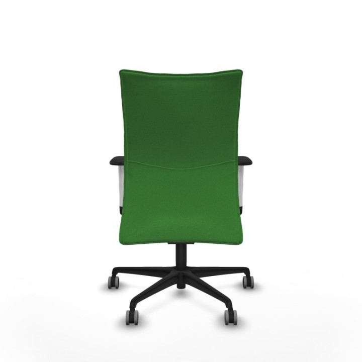 Albacete confidente sincro bali verde brazos 1D blancos base nailon ruedas 65mm engomadas