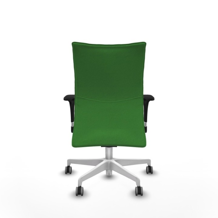 Albacete confidente sincro bali verde brazos 1D base blanca ruedas 65mm engomadas