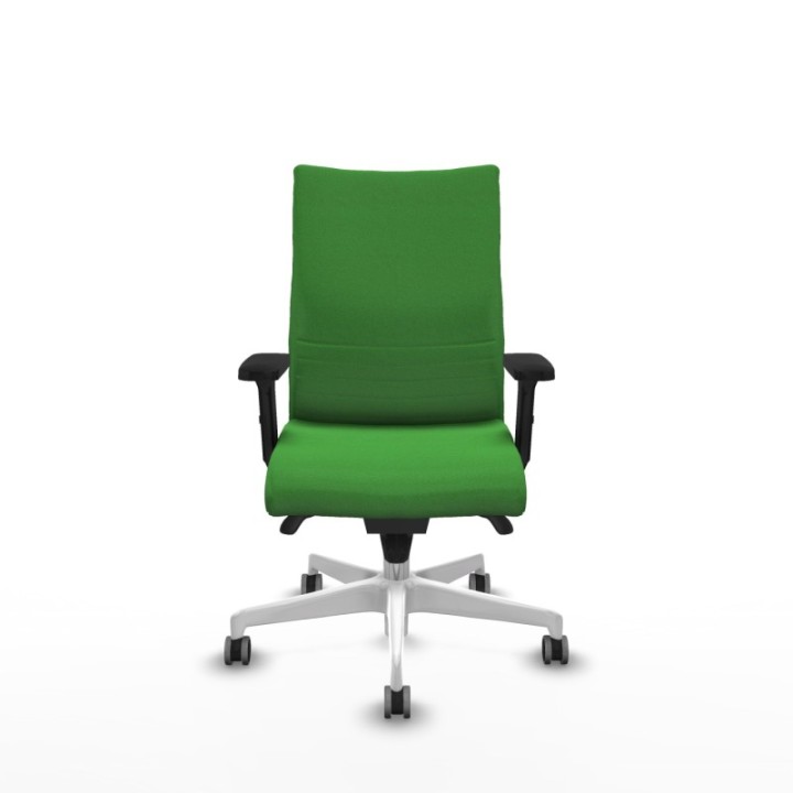 Albacete confidente sincro bali verde brazos 2D base blanca ruedas 65mm engomadas