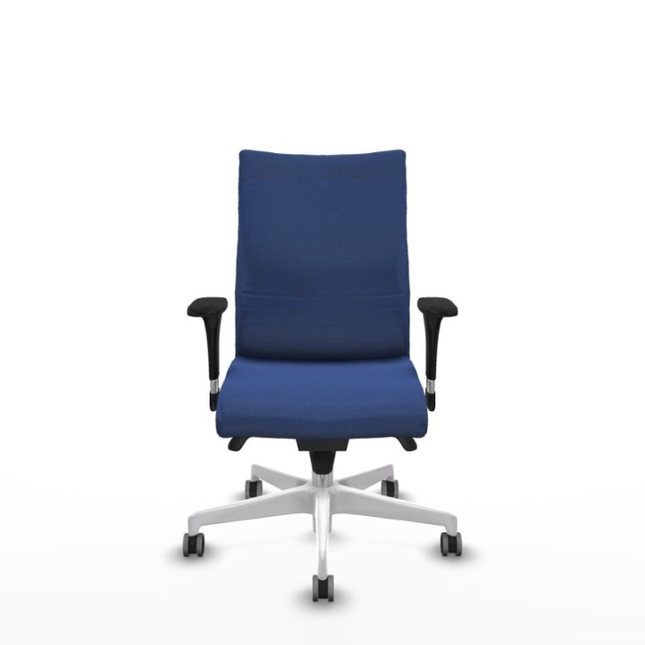 Albacete confidente sincro bali azul marino brazos 1D base blanca ruedas 65mm engomadas