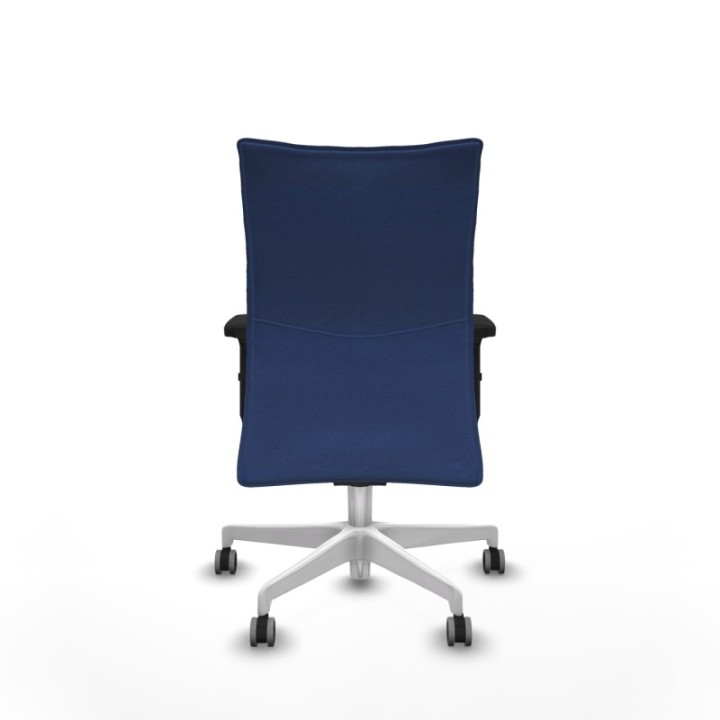 Albacete confidente sincro bali azul marino brazos 2D base blanca ruedas 65mm engomadas