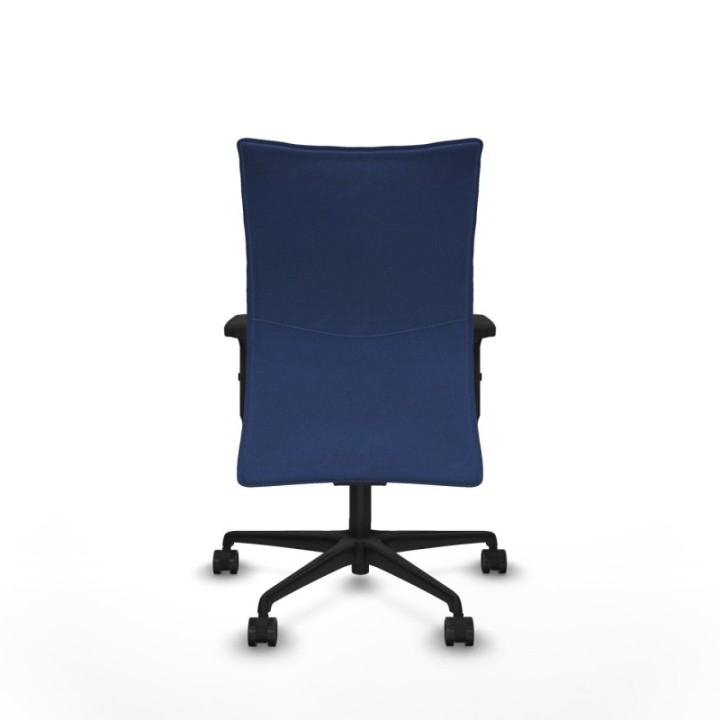 Albacete confidente sincro bali azul marino brazos 2D base nailon ruedas 65 mm nailon