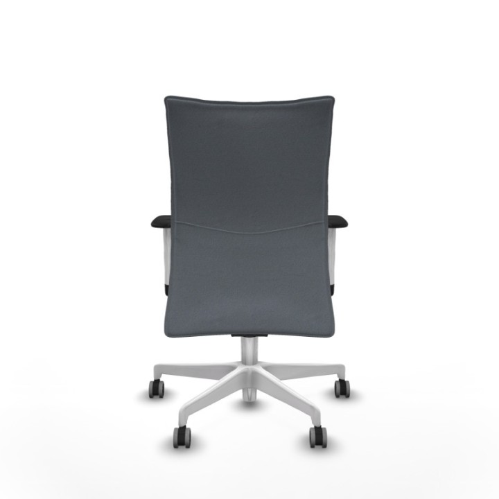 Albacete confidente sincro bali gris brazos 1D blancos base blanca ruedas 65mm engomadas