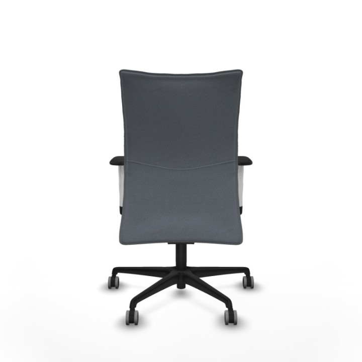 Albacete confidente sincro bali gris brazos 1D blancos base nailon ruedas 65mm engomadas