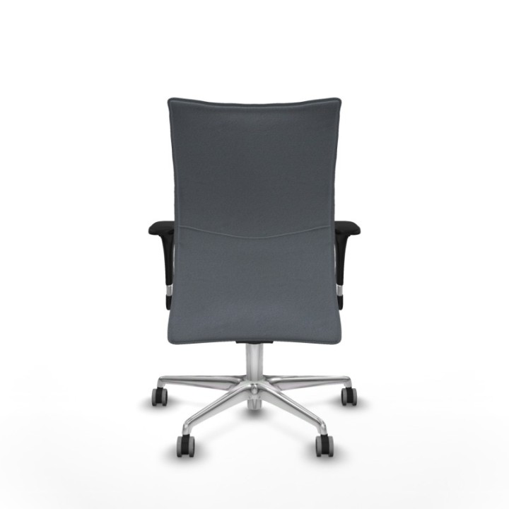 Albacete confidente sincro bali gris brazos 1D base aluminio ruedas 65mm engomadas