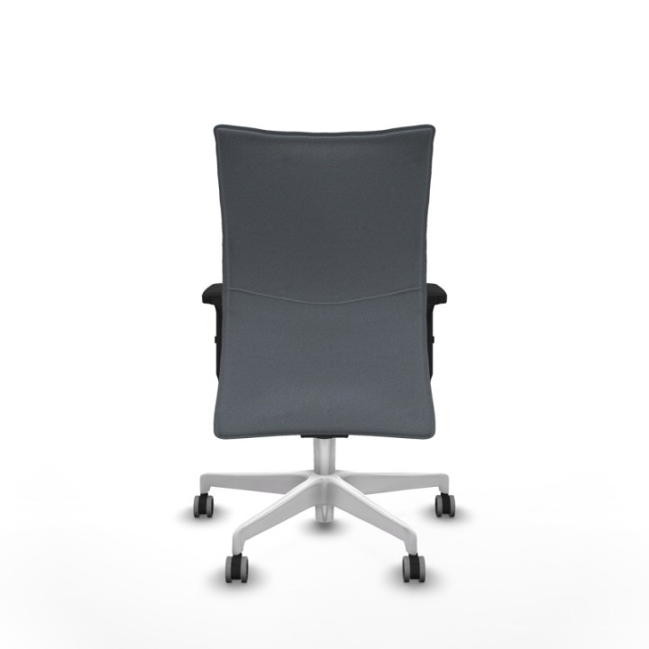 Albacete confidente sincro bali gris brazos 2D base blanca ruedas 65mm engomadas