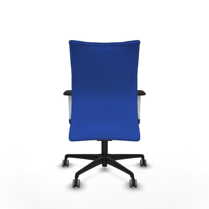 Albacete confidente sincro bali azul brazos 1D blancos base nailon ruedas 65mm engomadas