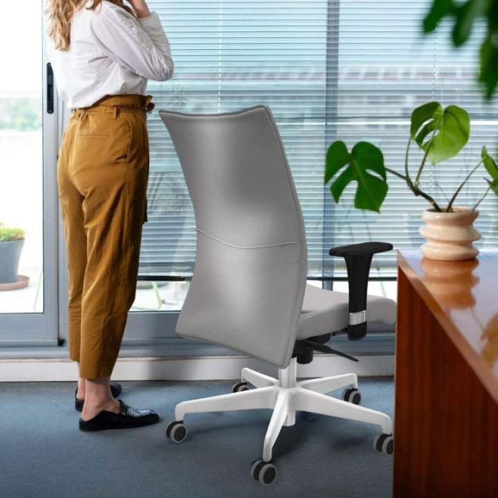 Albacete confidente sincro bali azul brazos 1D base blanca ruedas 65mm engomadas