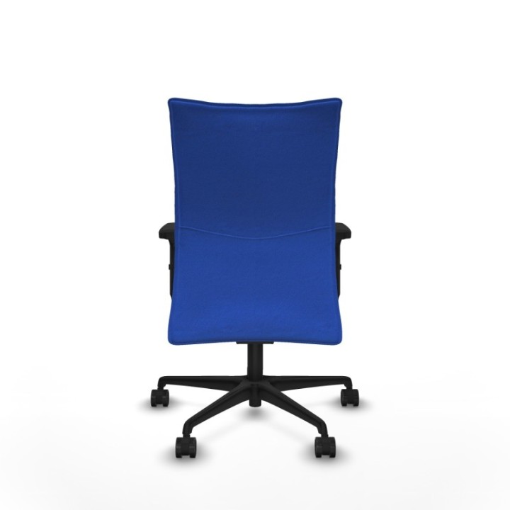 Albacete confidente sincro bali azul brazos 2D base nailon ruedas 65 mm nailon