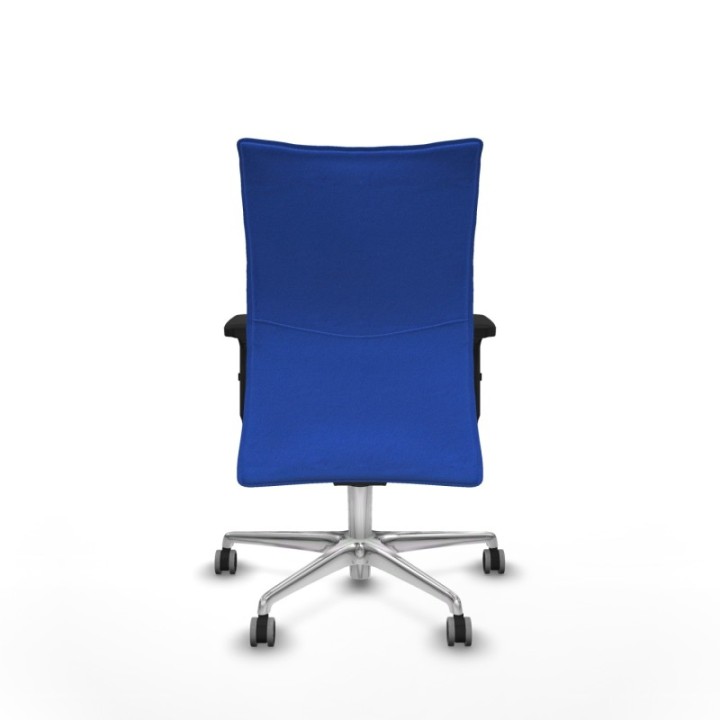 Albacete confidente sincro bali azul brazos 2D base aluminio ruedas 65mm engomadas