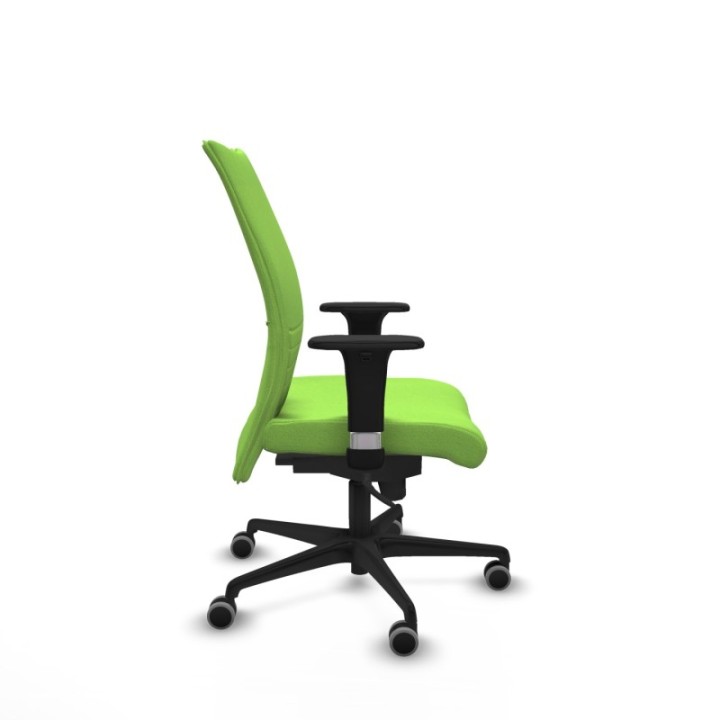 Albacete confidente sincro bali pistacho brazos 1D base nailon ruedas 65mm engomadas