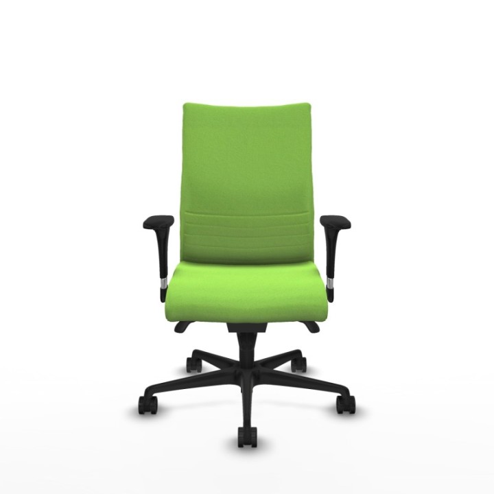 Albacete confidente sincro bali pistacho brazos 1D base nailon ruedas 65 mm nailon