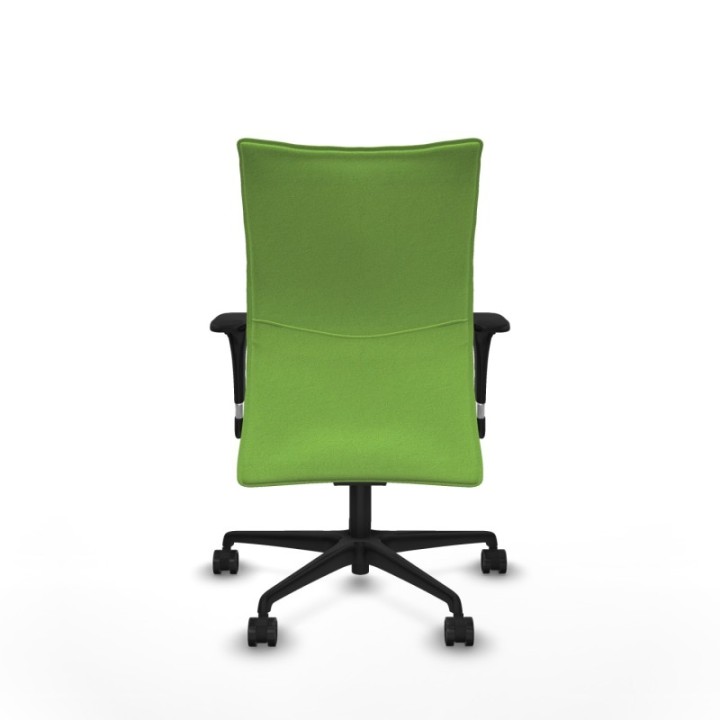 Albacete confidente sincro bali pistacho brazos 1D base nailon ruedas 65 mm nailon