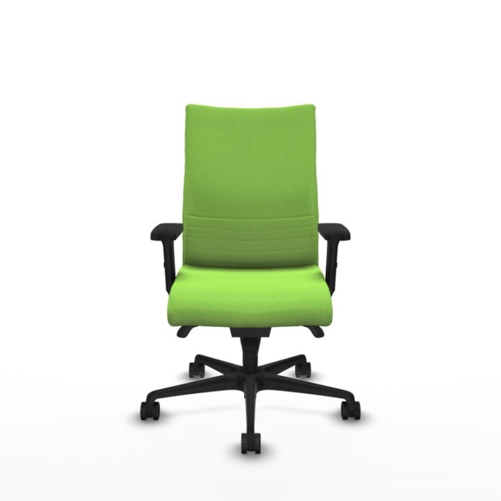 Albacete confidente sincro bali pistacho brazos 2D base nailon ruedas 65 mm nailon