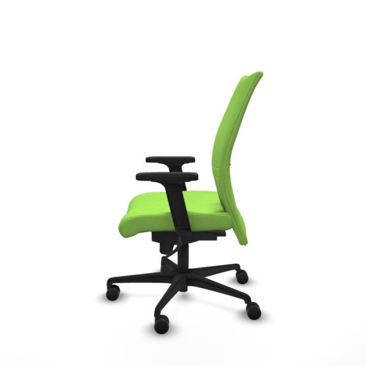 Albacete confidente sincro bali pistacho brazos 2D base nailon ruedas 65 mm nailon