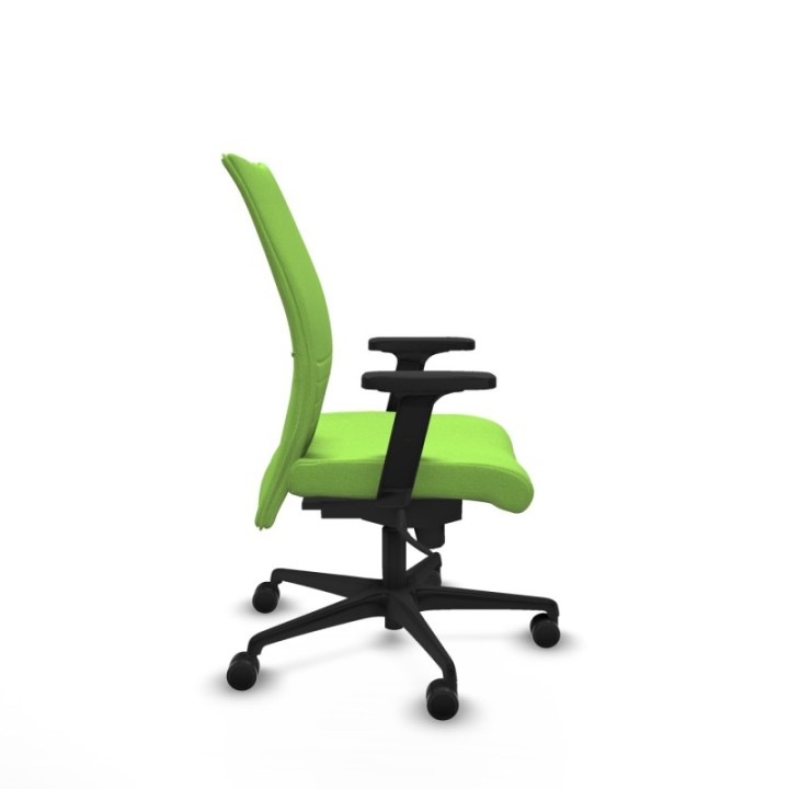 Albacete confidente sincro bali pistacho brazos 2D base nailon ruedas 65 mm nailon