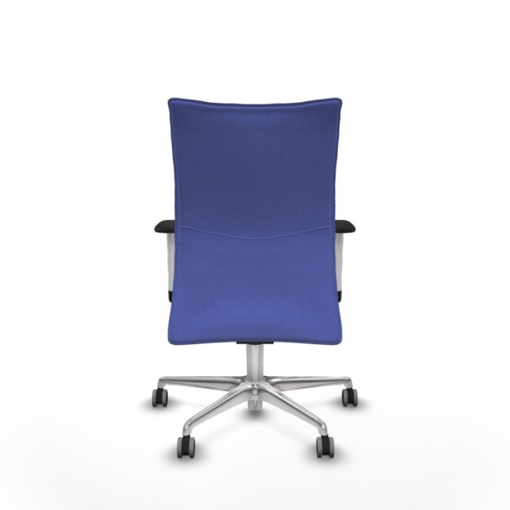 Albacete confidente sincro bali azul claro brazos 1D blancos base aluminio ruedas 65mm engomadas