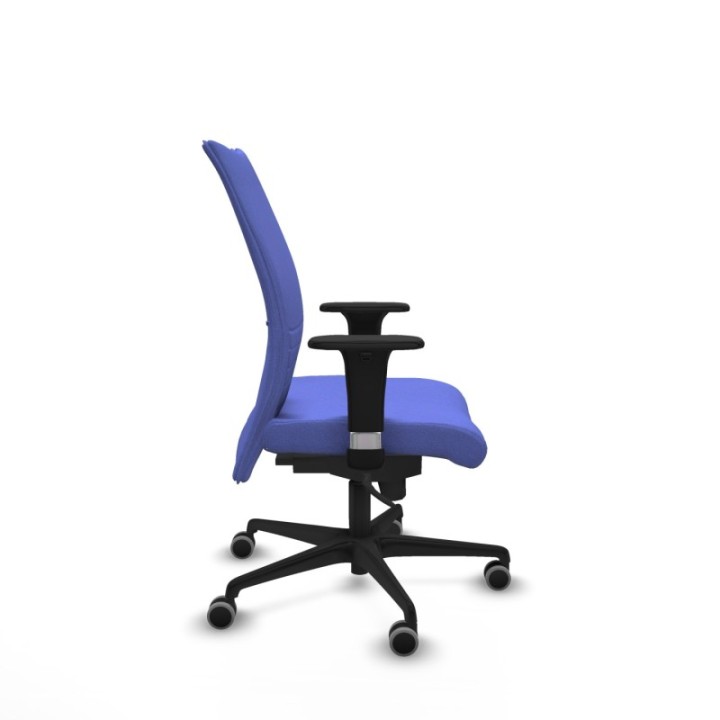 Albacete confidente sincro bali azul claro brazos 1D base nailon ruedas 65mm engomadas