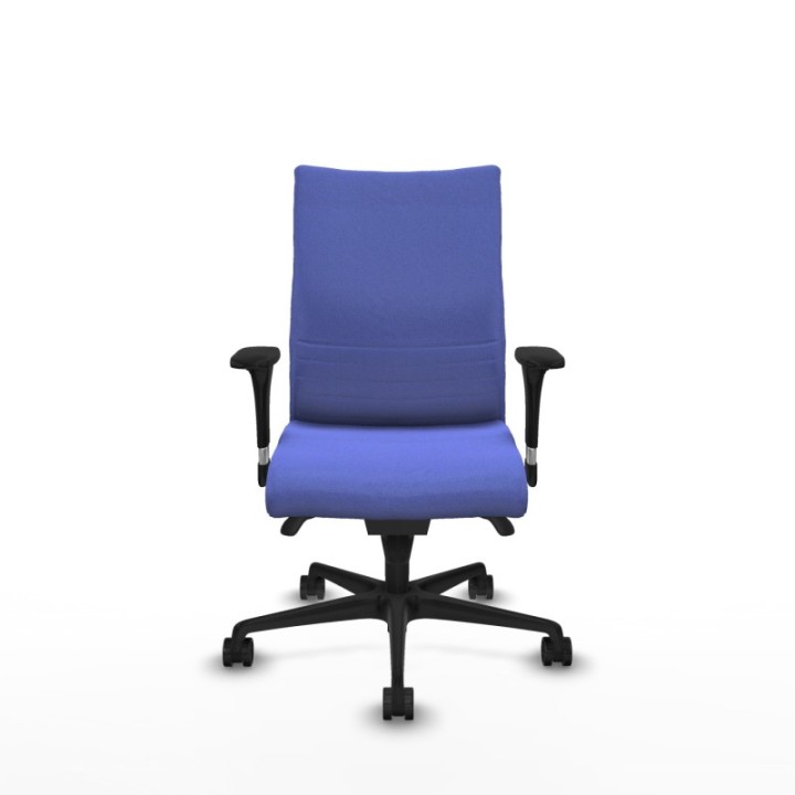 Albacete confidente sincro bali azul claro brazos 1D base nailon ruedas 65 mm nailon