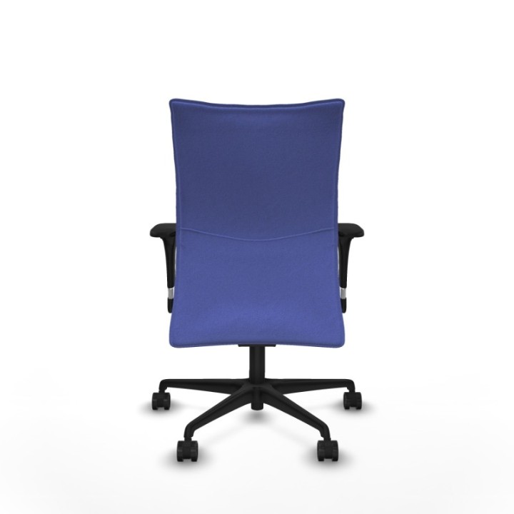 Albacete confidente sincro bali azul claro brazos 1D base nailon ruedas 65 mm nailon