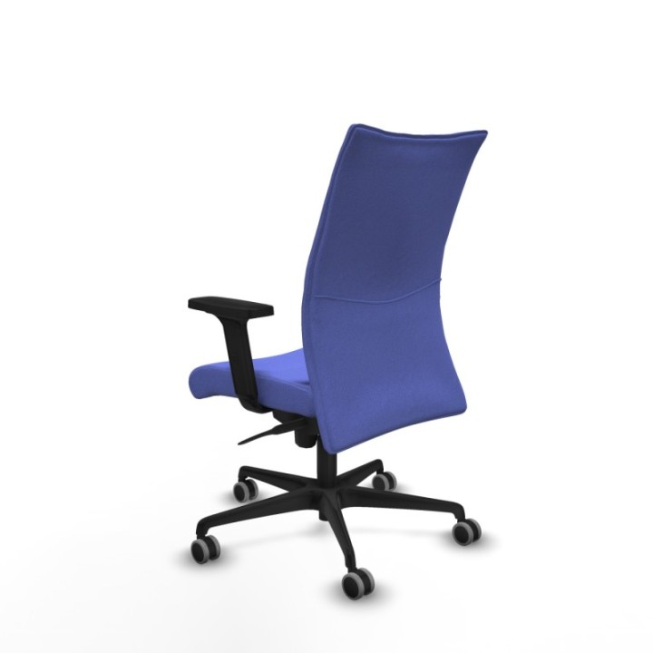 Albacete confidente sincro bali azul claro brazos 2D base nailon ruedas 65mm engomadas