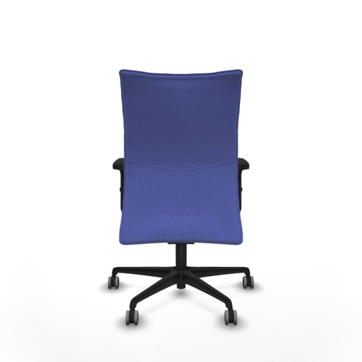 Albacete confidente sincro bali azul claro brazos 2D base nailon ruedas 65mm engomadas