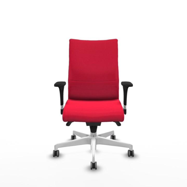 Albacete confidente sincro bali rojo brazos 1D base blanca ruedas 65mm engomadas