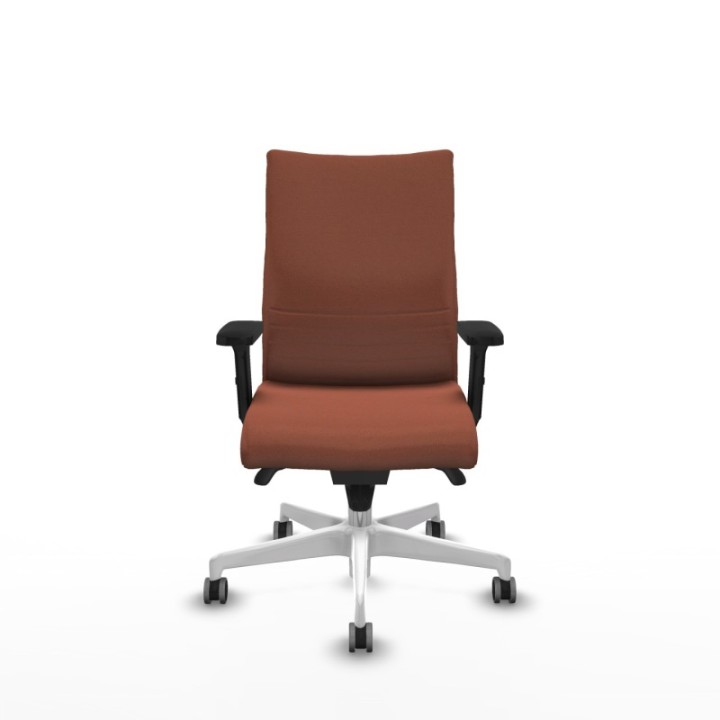 Albacete confidente sincro bali marrón brazos 2D base blanca ruedas 65mm engomadas