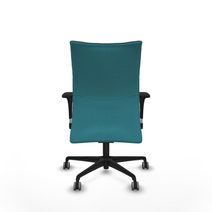 Albacete confidente sincro bali turquesa brazos 1D base nailon ruedas 65mm engomadas