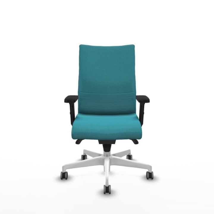 Albacete confidente sincro bali turquesa brazos 2D base blanca ruedas 65mm engomadas