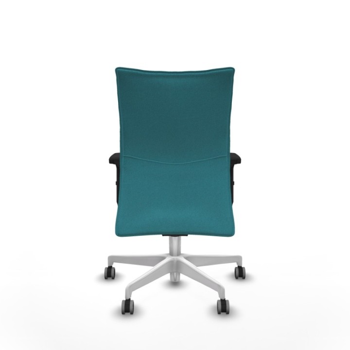 Albacete confidente sincro bali turquesa brazos 2D base blanca ruedas 65mm engomadas