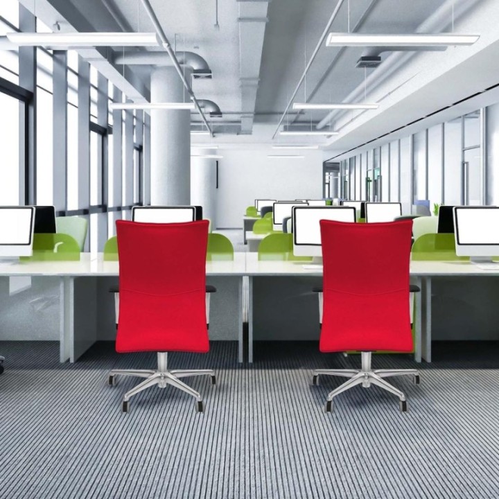 Albacete confidente sincro bali gris claro brazos 1D blancos base aluminio ruedas 65mm engomadas