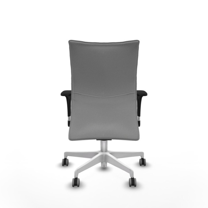 Albacete confidente sincro bali gris claro brazos 1D base blanca ruedas 65mm engomadas