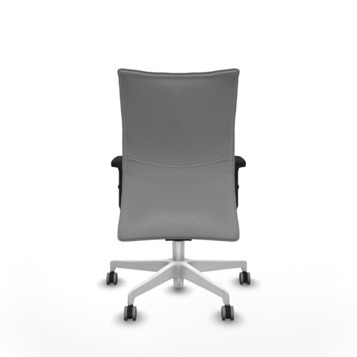 Albacete confidente sincro bali gris claro brazos 2D base blanca ruedas 65mm engomadas