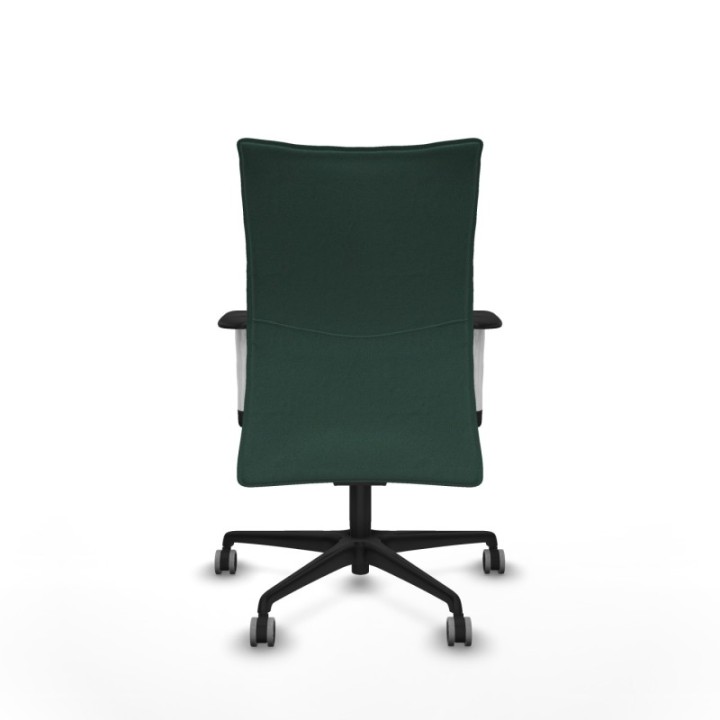 Albacete confidente sincro bali verde botella brazos 1D blancos base nailon ruedas 65mm engomadas