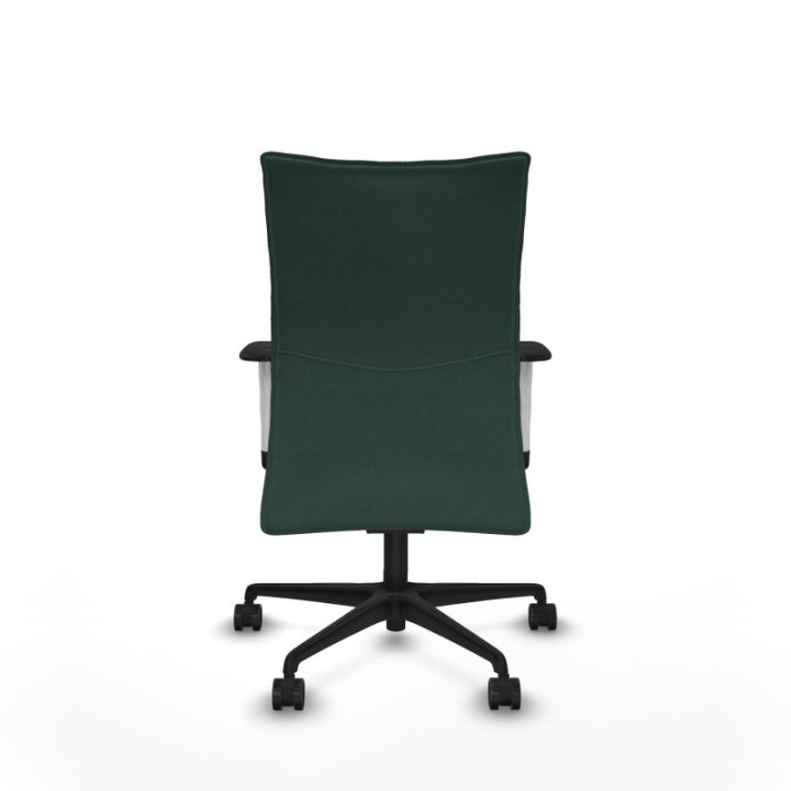 Albacete confidente sincro bali verde botella brazos 1D blancos base nailon ruedas 65 mm nailon