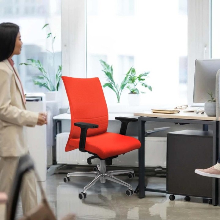 Albacete confidente sincro bali verde botella brazos 2D base aluminio ruedas 65mm engomadas