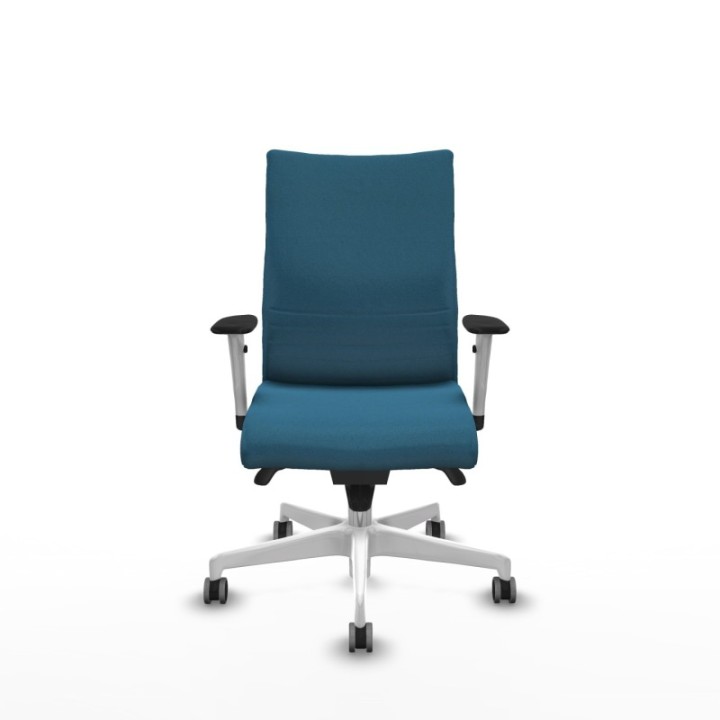 Albacete confidente sincro bali verde petroleo brazos 1D blancos base blanca ruedas 65mm engomadas