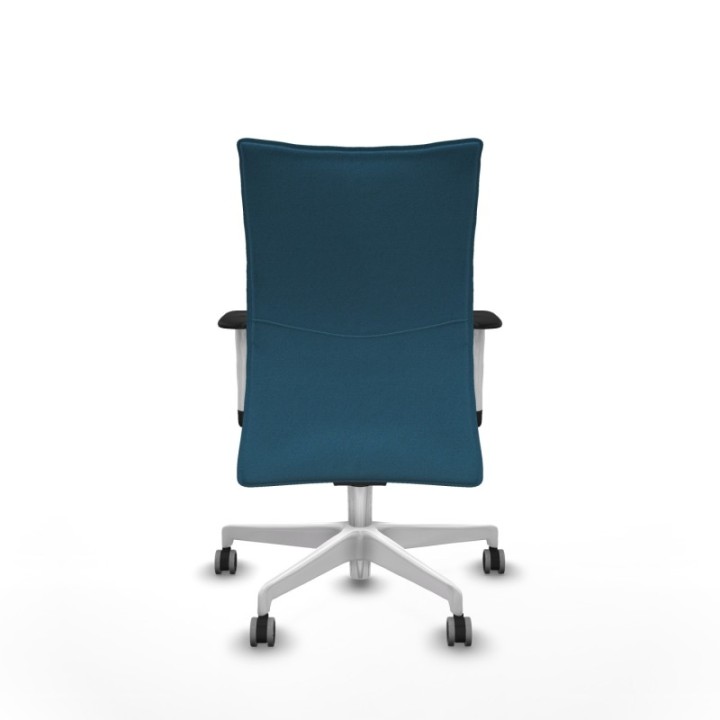 Albacete confidente sincro bali verde petroleo brazos 1D blancos base blanca ruedas 65mm engomadas