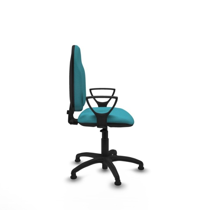 Algarra CP bali turquesa brazos fijos base poliamida topes