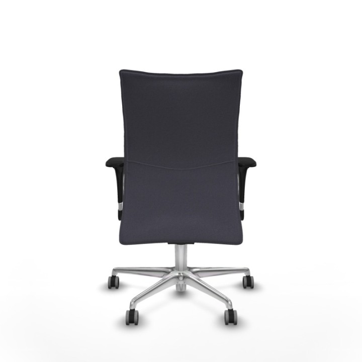 Albacete confidente sincro bali gris oscuro brazos 1D base aluminio ruedas 65mm engomadas