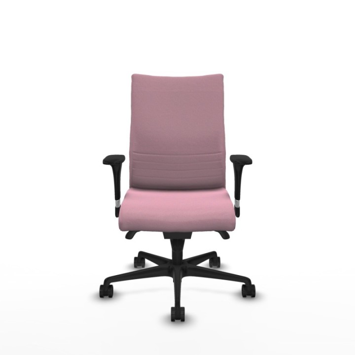 Albacete confidente sincro bali rosa brazos 1D base nailon ruedas 65 mm nailon