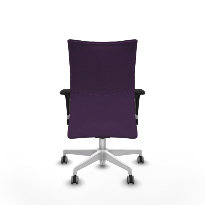 Albacete confidente sincro bali morado brazos 1D base blanca ruedas 65mm engomadas