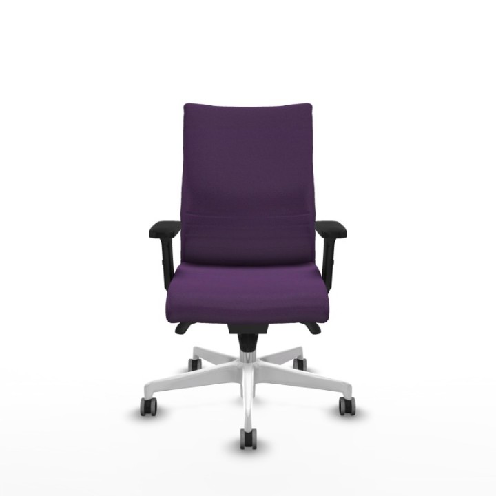 Albacete confidente sincro bali morado brazos 2D base blanca ruedas 65mm engomadas