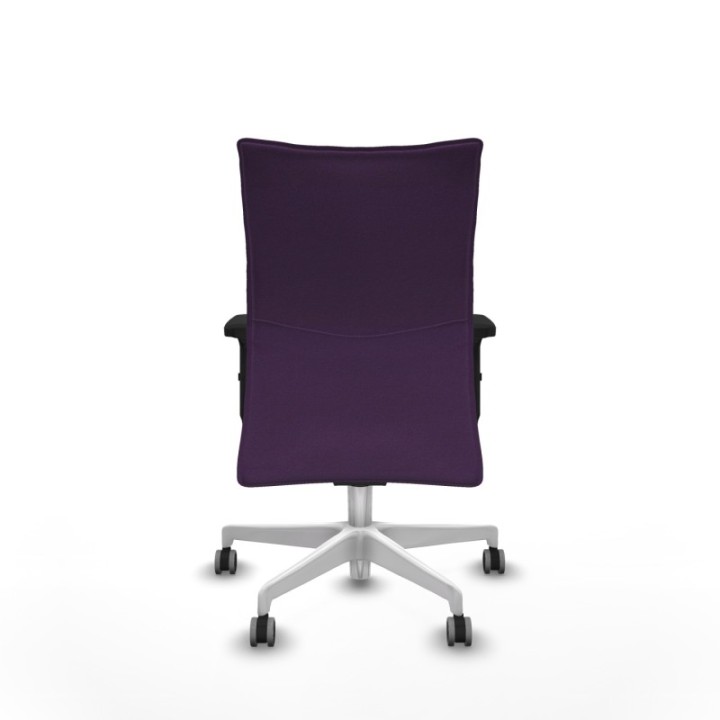 Albacete confidente sincro bali morado brazos 2D base blanca ruedas 65mm engomadas